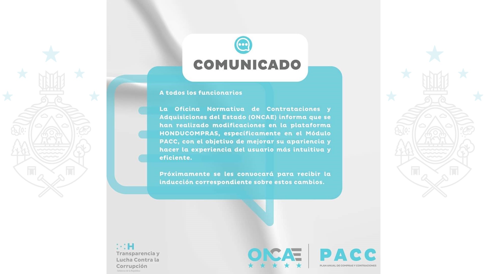 Mejoras en módulo PACC